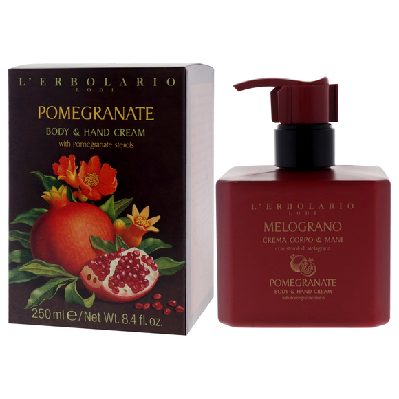 Body and Hand Cream - Pomegranate by LErbolario for Unisex - 8.4 oz Cream - Picture 4 of 6